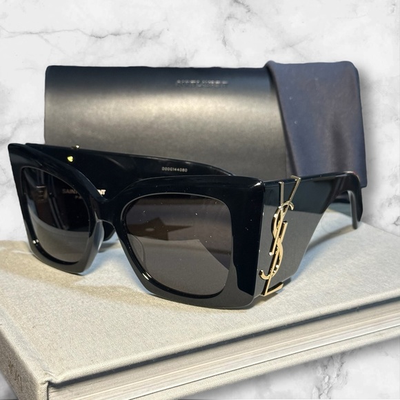 NEW! Saint Laurent SL M119 BLAZE Sunglasses - Picture 1 of 9